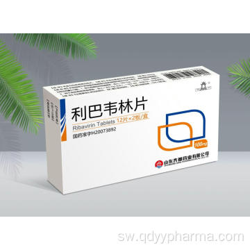 Vidonge vya ribavirin 100mg GMP